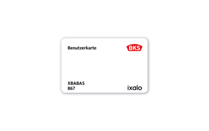 BKS Benutzerkarte ixalo Zugangssystem