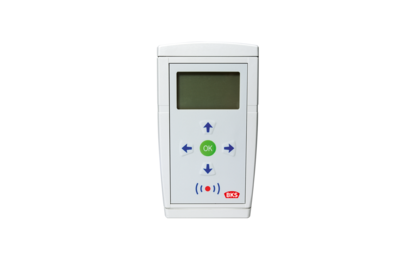 Programmiergerät 
Elektronisches Bediengerät mit Display und Tasten