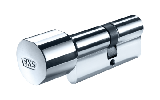 livius6000 Knaufzylinder BKS Doppelzylinder mit Knauf in Edelstahloptik