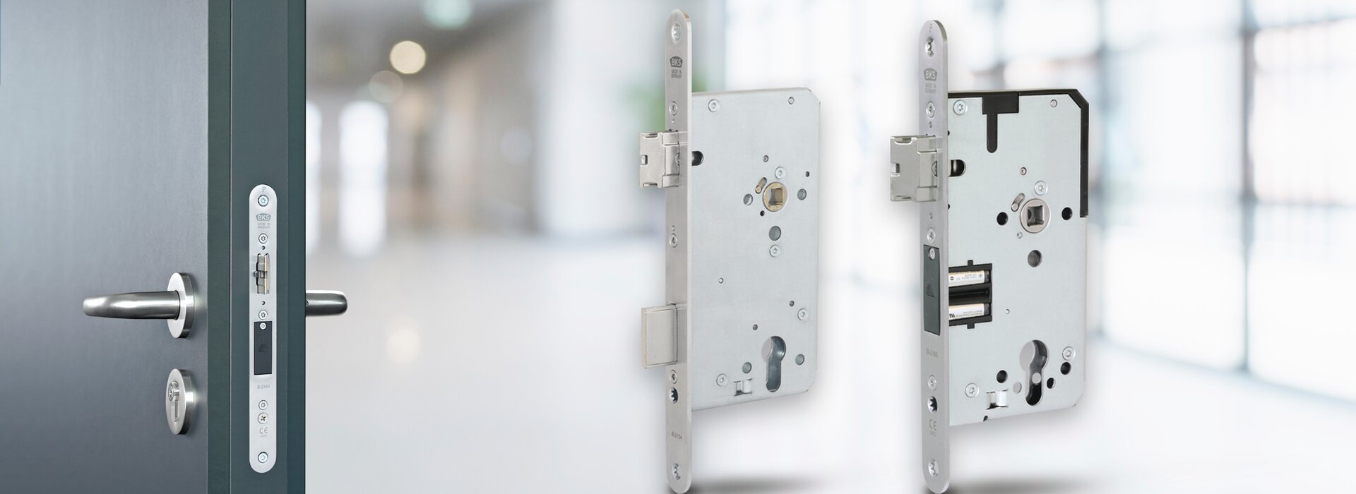 BKS Einsteckschloss mit Mehrfachverriegelung