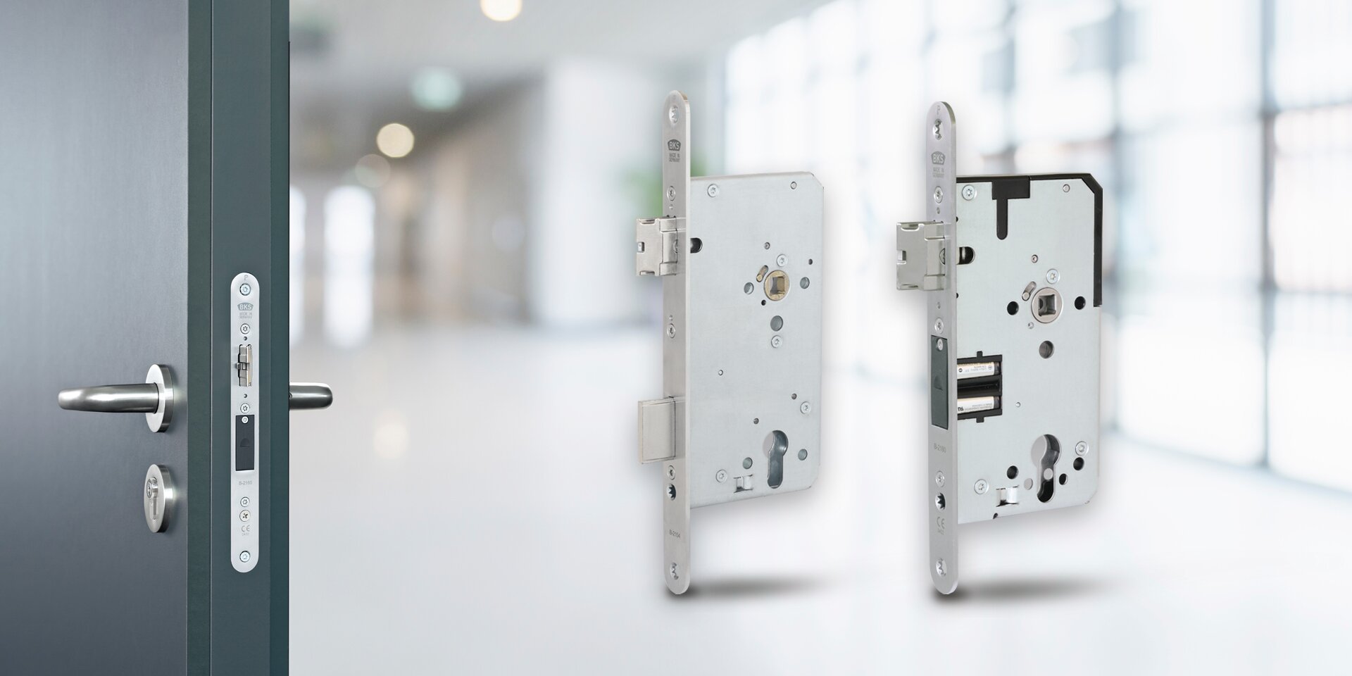 BKS Einsteckschloss mit Mehrfachverriegelung