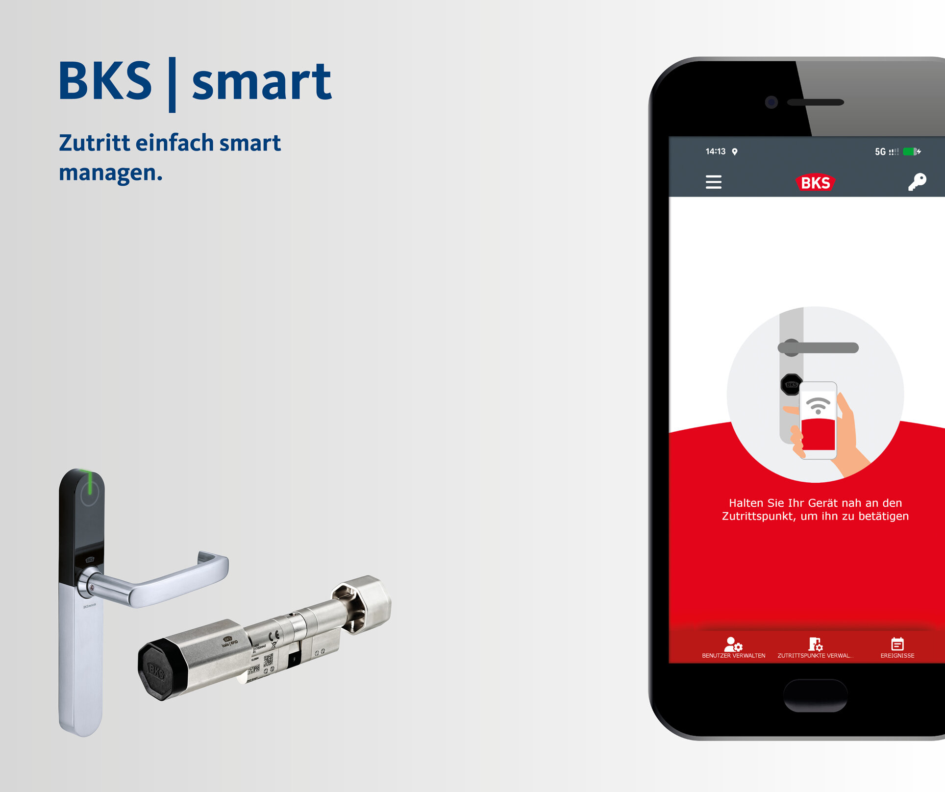 BKS | smart Zutrittsmanagement per Smartphone
