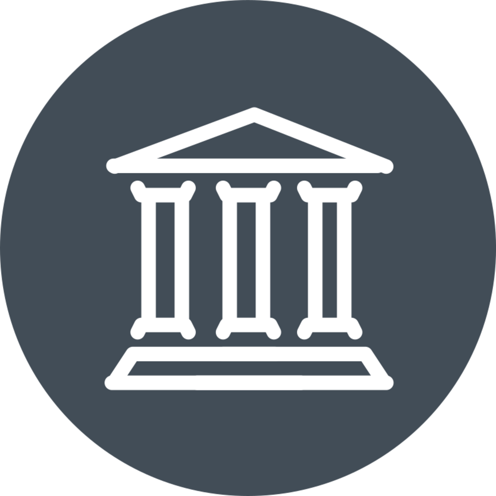 courthouse with classical columned façade