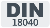 Pictogram for DIN standard DIN 18040